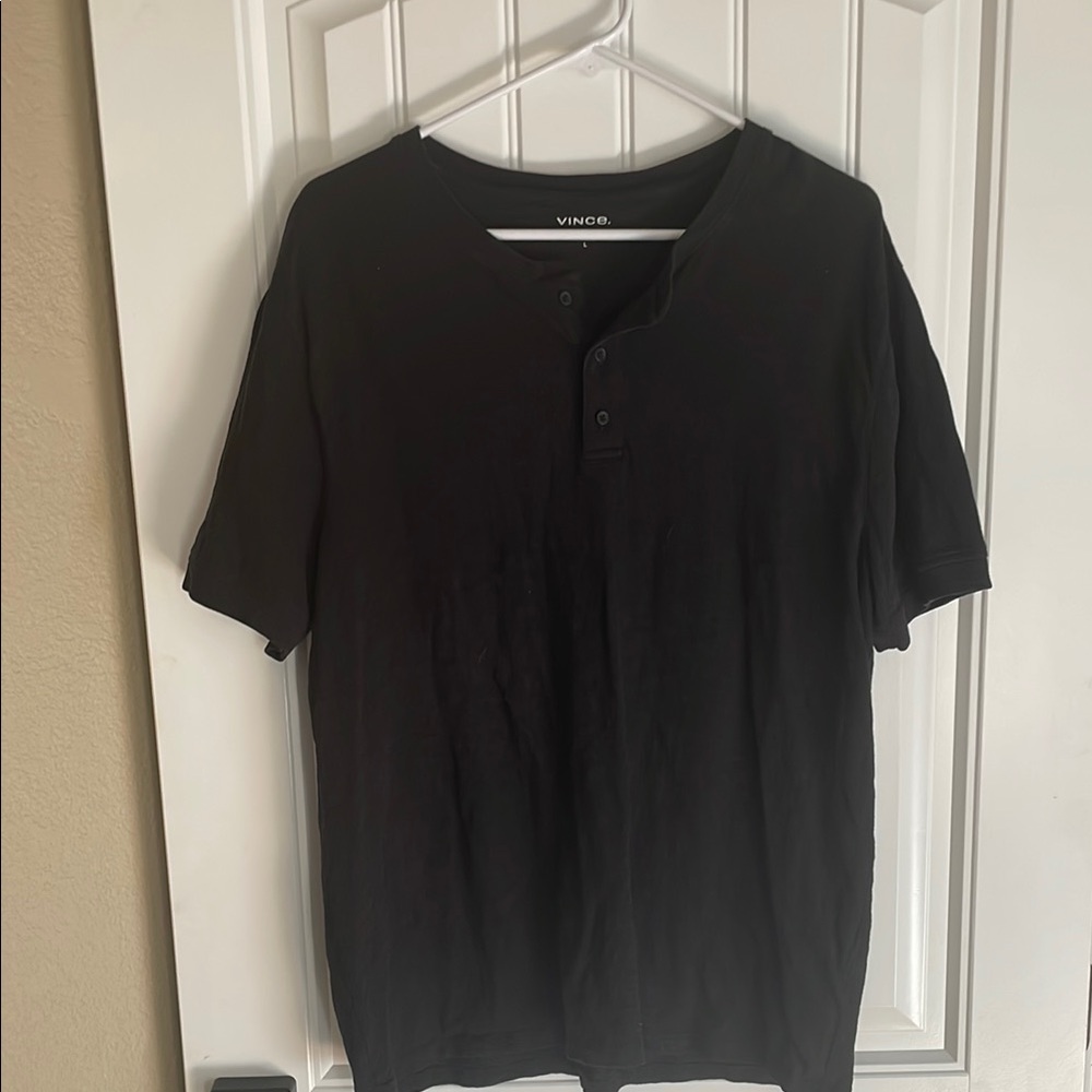 Vince Black Men's Shirt